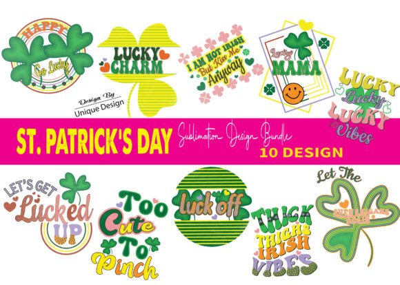Download St. Patrick's Day Sublimation Bundle - St. patrick Collection