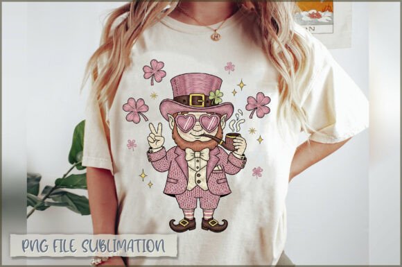 Download St. Patricks Leprechaun Embroidery PNG - St. patrick Collection