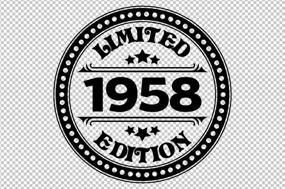 Download Limited Edition 1958 SVG EPS PNG - Eps Collection