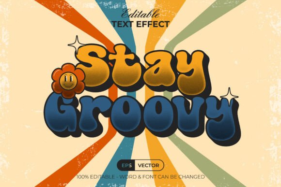 Download Stay Groovy Text Effect - Premium Resources