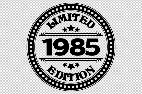 Download Limited Edition 1985 SVG EPS PNG - Eps Collection
