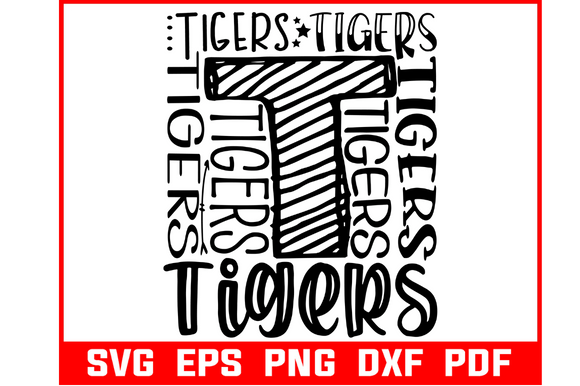 Download Tigers Typography Svg - Tiger Collection