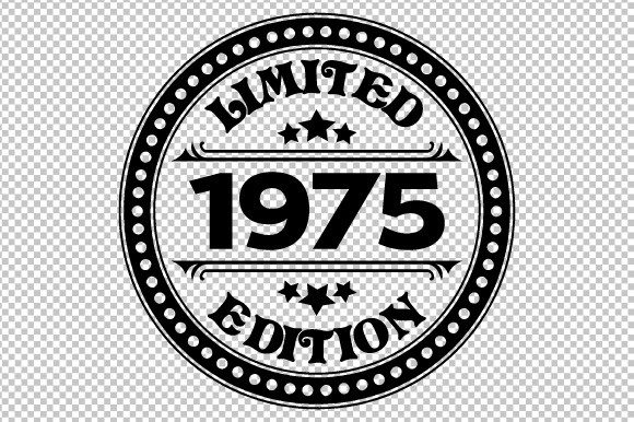 Download Limited Edition 1975 SVG EPS PNG - Eps Collection