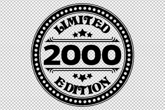 Download Limited Edition 2000 SVG EPS PNG - Eps Collection