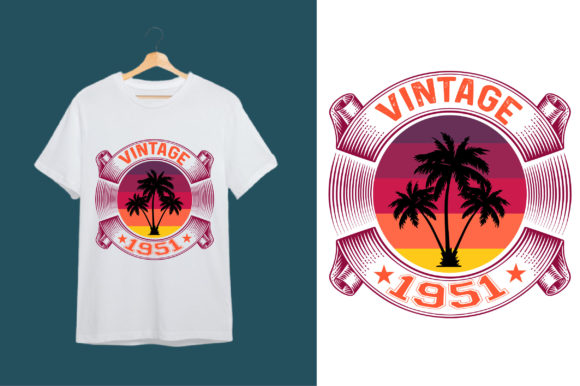 Download Vintage 1951 T-Shirt Design - 1951 Collection