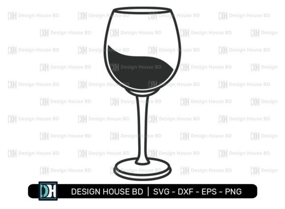 Download Wine Glass Svg, Silhouette, Png, Eps, Dxf - Eps Collection