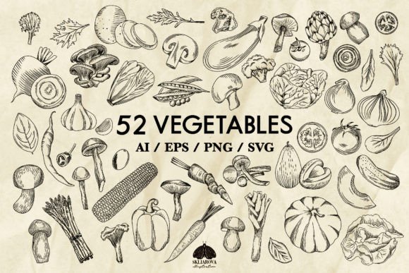 Download Vegetables Svg Png Eps - Premium Resources